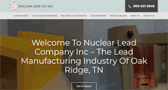 Desktop Screenshot of nuclearlead.com
